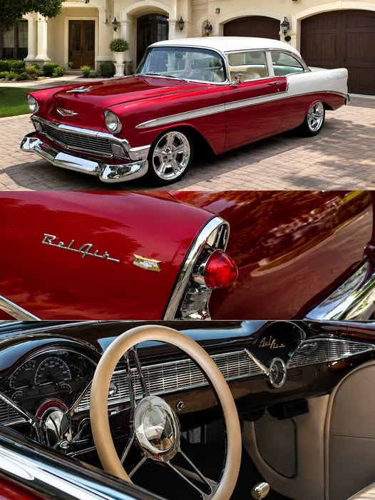 Mandywhitted2's tweet photo. 1956 Chevrolet Bel Air: Timeless American Elegance and Classic Charm https://t.co/KQPCIGusnW