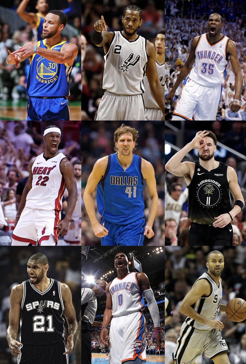 weballeleven's tweet photo. Who Mj faced in the finals vs who LeBron faced 💀 https://t.co/A9BYpYerRp