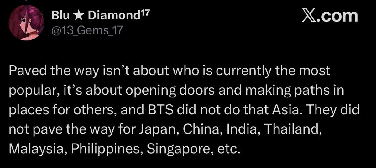 yvesaintbarbie's tweet photo. you can’t be sitting here saying bts didn’t pave the way then blame them for making it harder for an entire continent to be recognized by a racist institution. YOU said they didn’t open the doors for asia, but you blame them for closing it 🤨 https://t.co/dnwfAjeIya