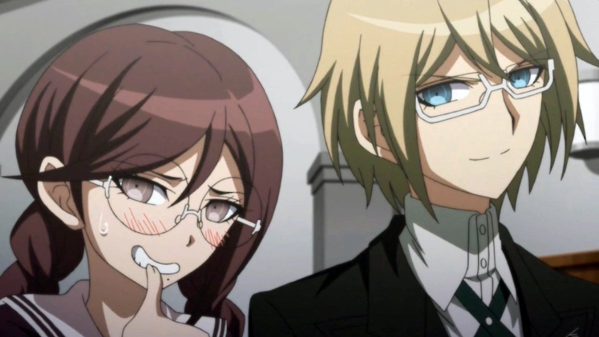 Ekyssd's tweet photo. Togafuka (Byakuya Togami x Toko Fukawa) https://t.co/tUqnZ07ukm