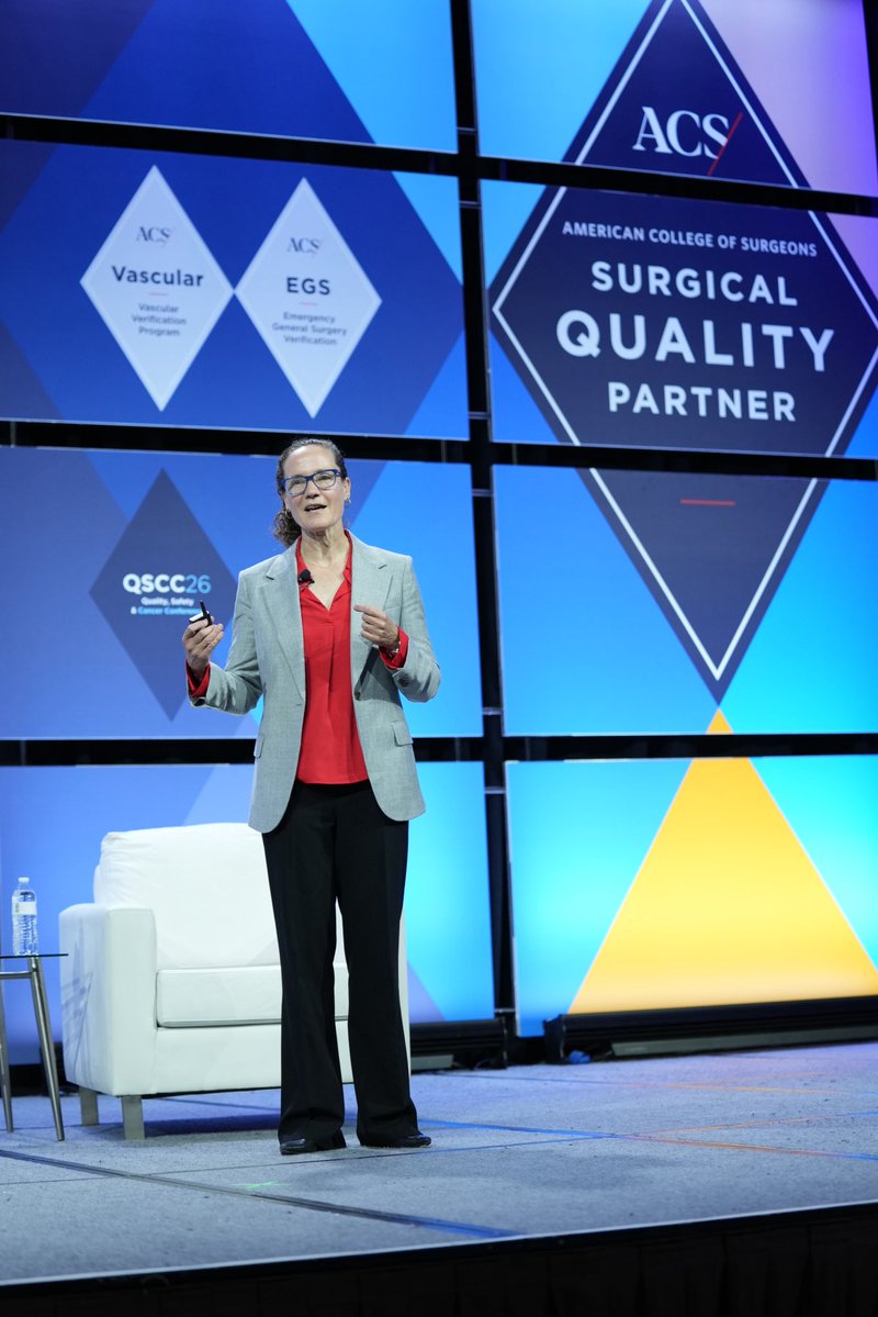 AmCollSurgeons's tweet photo. Dr. Kyla Terhune, SVP, ACS Division of Education, sets the stage for an important discussion: “Do We Still Need to Learn? How Education is Reshaping Quality.” 💡 https://t.co/pJ88J3JgCx