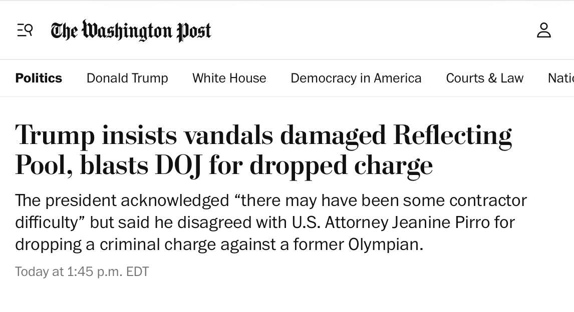marceelias's tweet photo. Trump is lying. WaPo knows he is lying. We all know he is lying. Yet, the Post cannot say it.

Support independent pro-democracy media that never backs down from the truth. https://t.co/7W0yoPHmq2 https://t.co/1U5q8AYmls