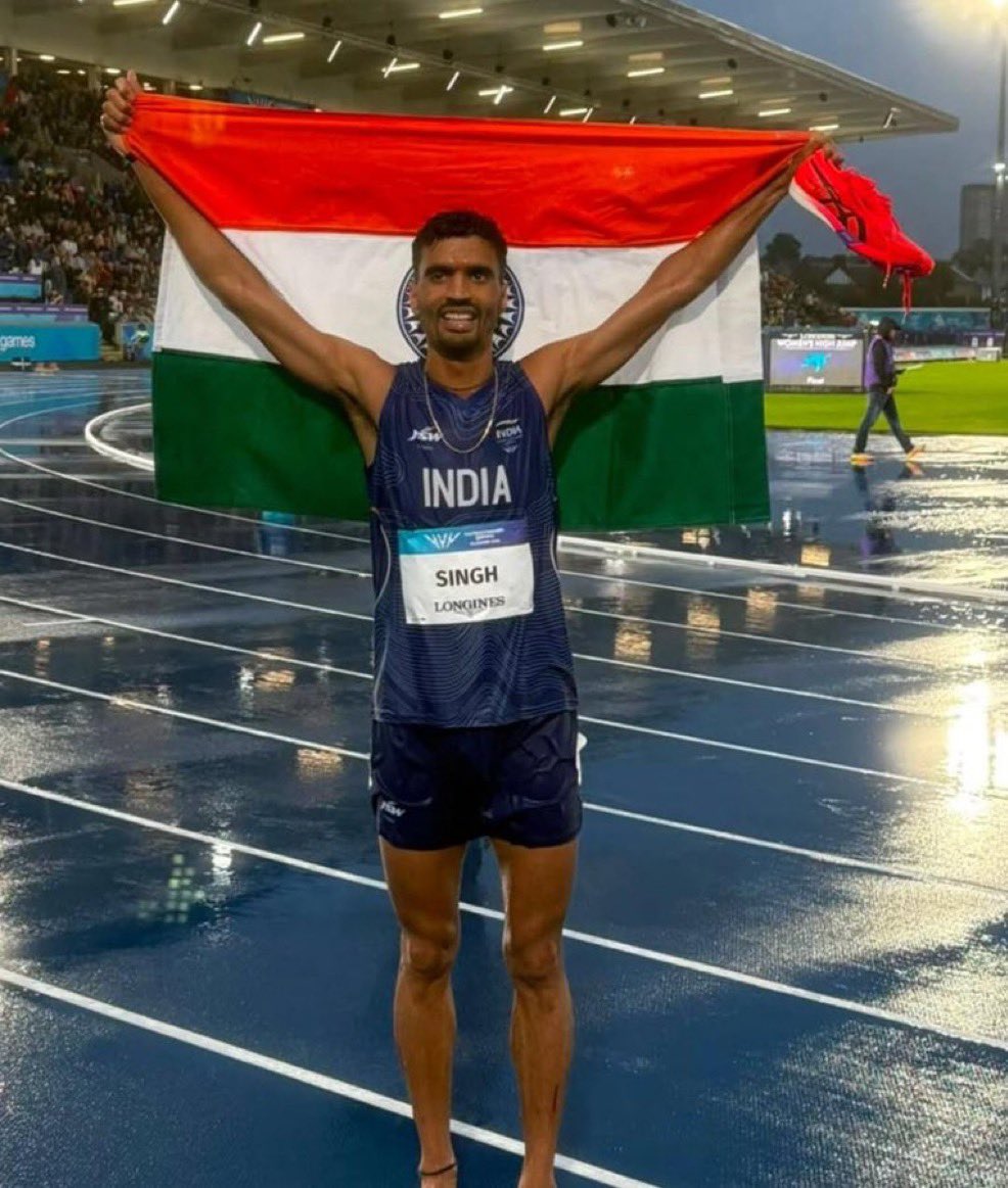 TheKhelIndia's tweet photo. Some medals are worth more than just their colour, they become part of history! 🥹

India’s Tejaswin Shankar and Gulveer Singh are the perfect examples!!!! https://t.co/KK8QYK7lQz