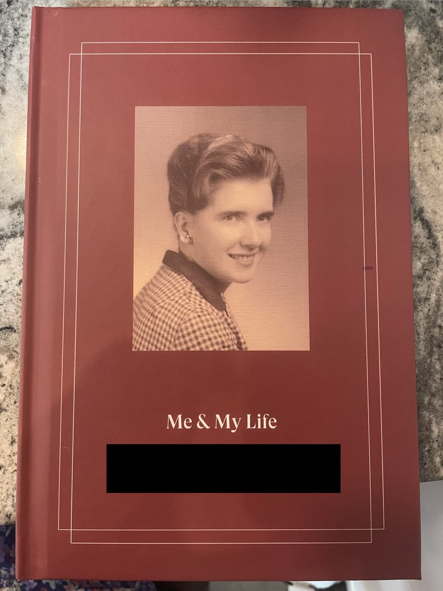kindscribe's tweet photo. I can’t rave enough about @Storyworth.  Everything they do makes sense, is elderly friendly, and high quality. 

Look at mom’s book! https://t.co/vKMQW43vMX