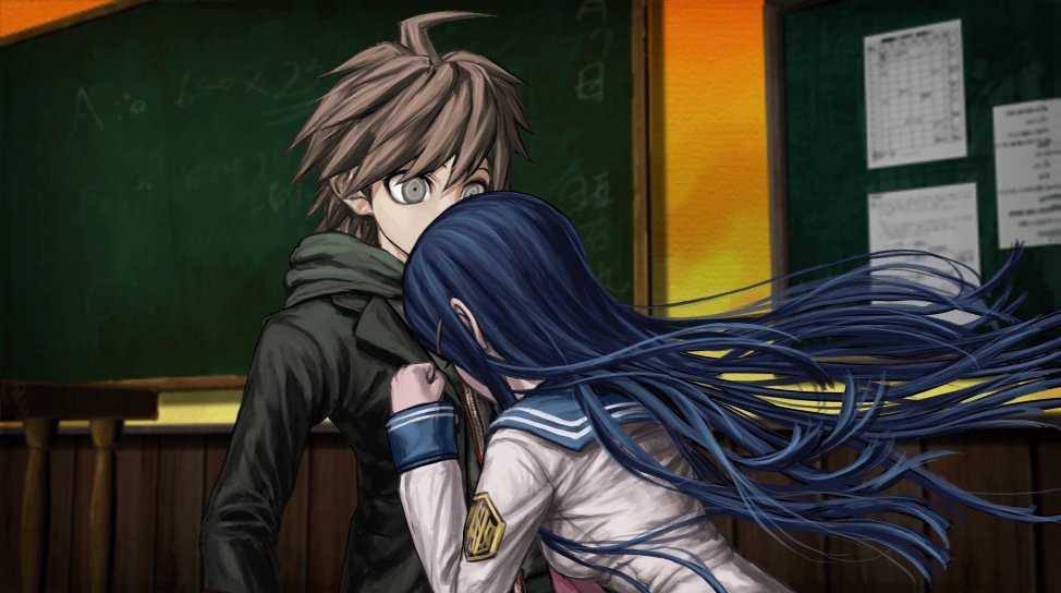 Ekyssd's tweet photo. Naezono (Makoto Naegi x Sayaka Maizono) https://t.co/OqDBq7zzwM