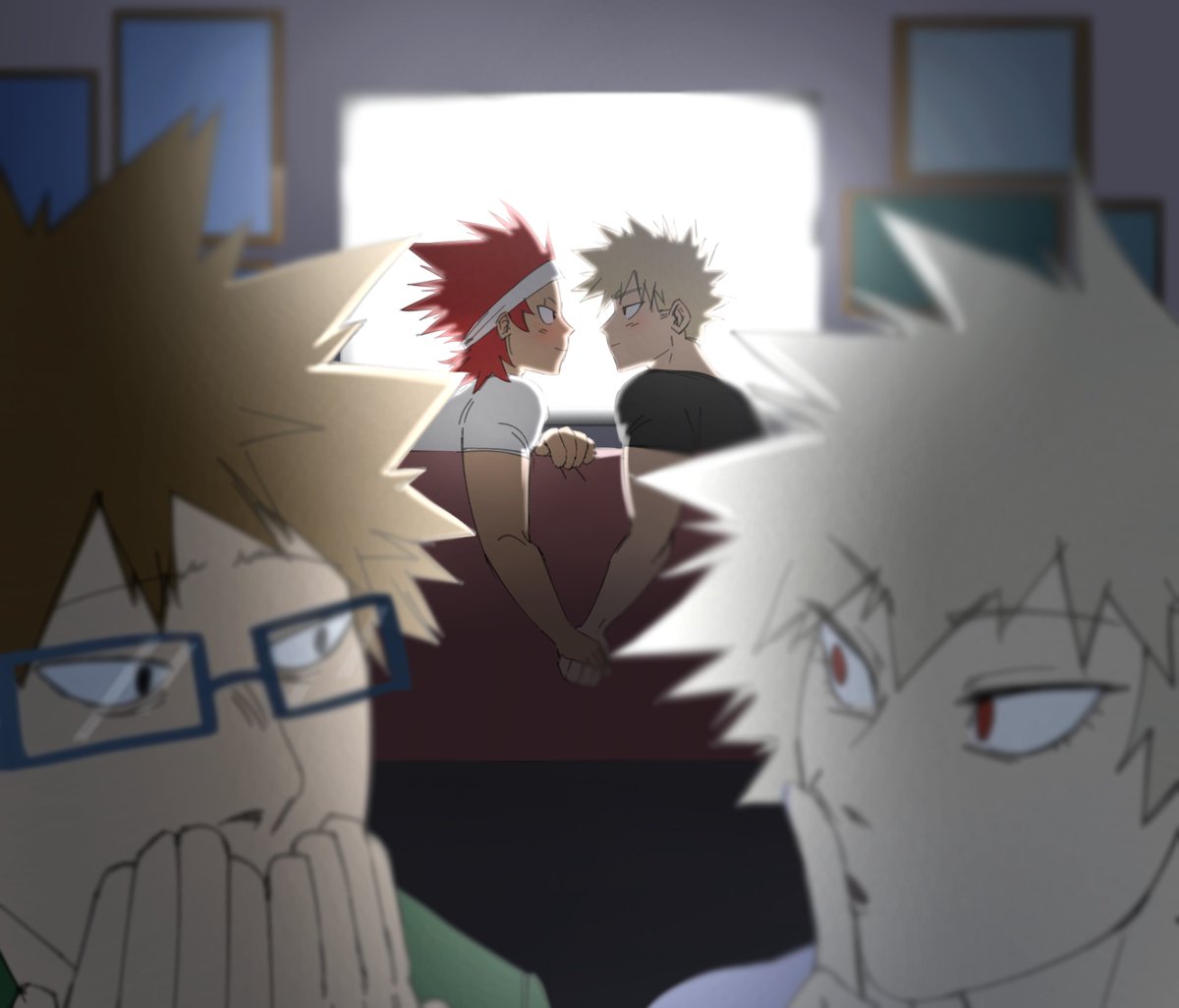 HealthierrBoy's tweet photo. muahaha
#kiribaku #bakukiri https://t.co/xqHL0Yy0mg