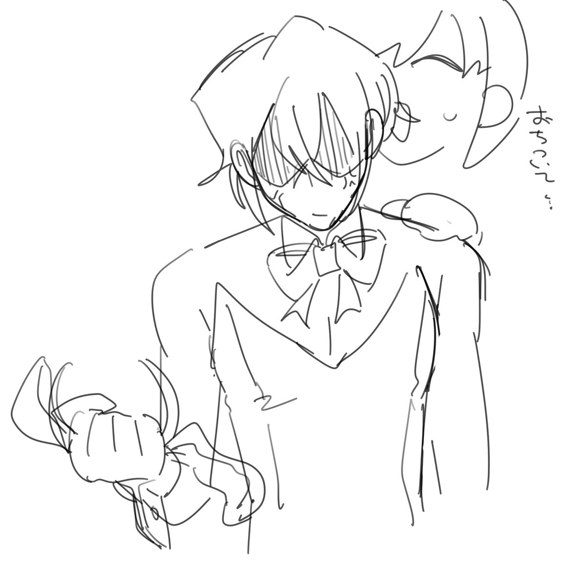 toutoi_oc's tweet photo. バニーの日らしいですね(落描き)

#OC https://t.co/WIJBhXRFeK