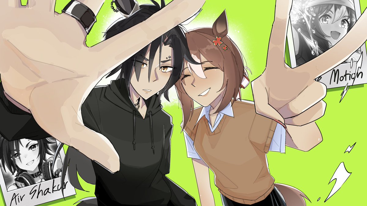 AmonCheeto's tweet photo. The Guy She Was Interested in Was an Umamusume 💻🍀 https://t.co/ExUdceGLcL