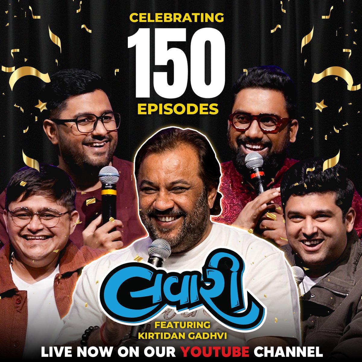 ComedyFactoryIn's tweet photo. The Lavari Show Ep. 150 | ft. Kirtidan Gadhvi 
Link: https://t.co/zDNu1lToxr 

#kirtidabgadhvi #singer #gujarati #lavari https://t.co/XGXXlgAPxS