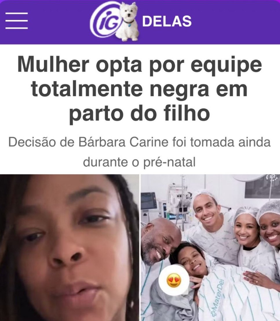lavemowill's tweet photo. Sabe o que me chamou atenção?

Essa manchete: “Mulher opta por equipe totalmente negra em parto do filho”!

A Bárbara Carine, de Salvador, decidiu que queria pré-natal e parto só com médicos negros. Todo mundo sorrindo na foto, bebê nasceu, clima de comercial de margarina.

Agora imagina o contrário. Uma mulher branca dizendo que só quer médicos brancos. O que aconteceria?

Pandemônio! Textão! Matéria na TV! Grito de “racismo” até a voz falhar!

Quando é uma pessoa negra escolhendo só negros, parece que tá tudo bem. Ninguém pisca. Quando é o inverso, vira crime.

Cadê a coerência? Não era pra ser igualdade de tratamento? Ou a regra muda conforme a cor de quem escolhe?

Se a moda pega, amanhã o hospital escolhe profissional por raça, o posto de gasolina faz o mesmo, o supermercado também. E a gente finge que isso é avanço!