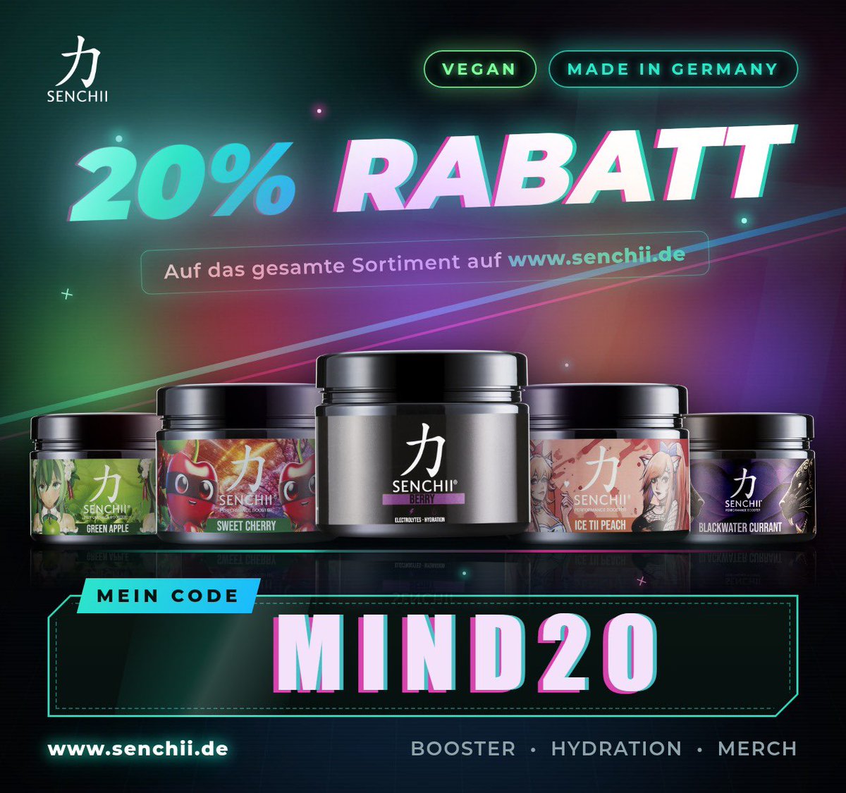 team_mind_x's tweet photo. Time to restock your favorite flavors! 🍒🍏

Grab 20% OFF everything on https://t.co/xEU7MOVxnP using code MIND20!

@SenChiiPerform 

#MindOnTop https://t.co/J4lTfpRtJf