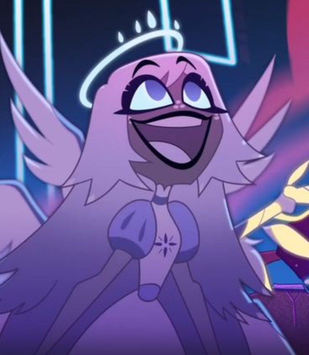 Thank goodness we have Emily ❤️ #hazbinhotel #hazbinemily