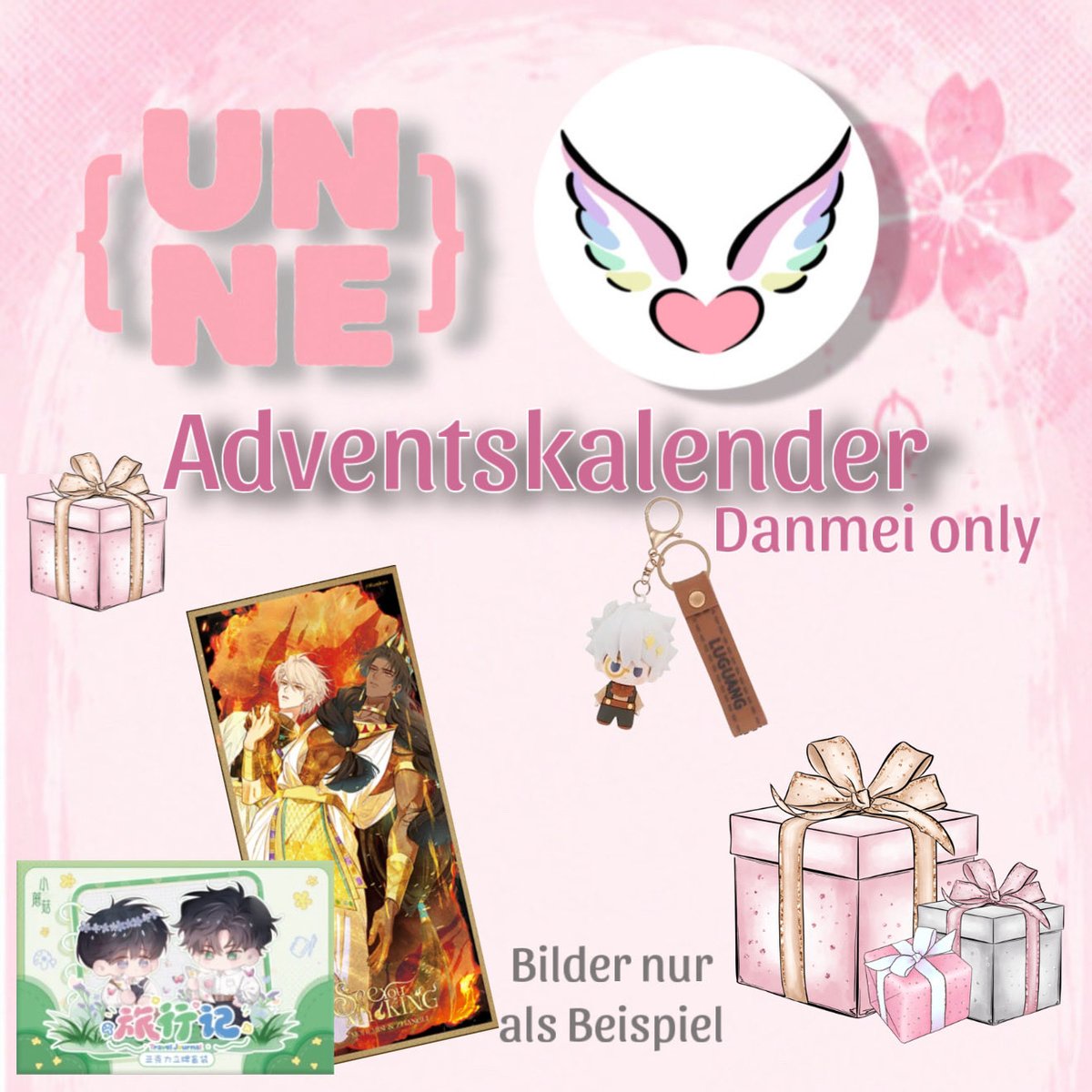 MerchandiseLov3's tweet photo. Ab heute geht die Vorbestellung für die Adventskalender los. Ihr könnt zwischen Mix, Japan only, Korea only und Danmei only wählen. 

https://t.co/fMjqX3iZyS https://t.co/5nLVwEXmcK