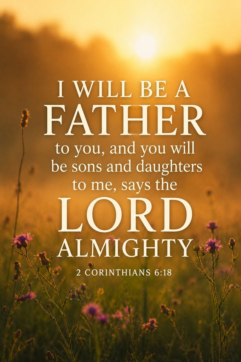 John_Matthew_T's tweet photo. 2 Corinthians 6:18 https://t.co/z6B20nDI9k