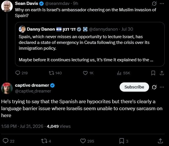 UgokuMindset's tweet photo. If talking about Israel is such a trite activity, why do you nonetheless feel the need to Correct the Record and run damage control for them when they say brazenly anti-European things that may damage their reputation among your circles on the right? https://t.co/Xhty55zExF