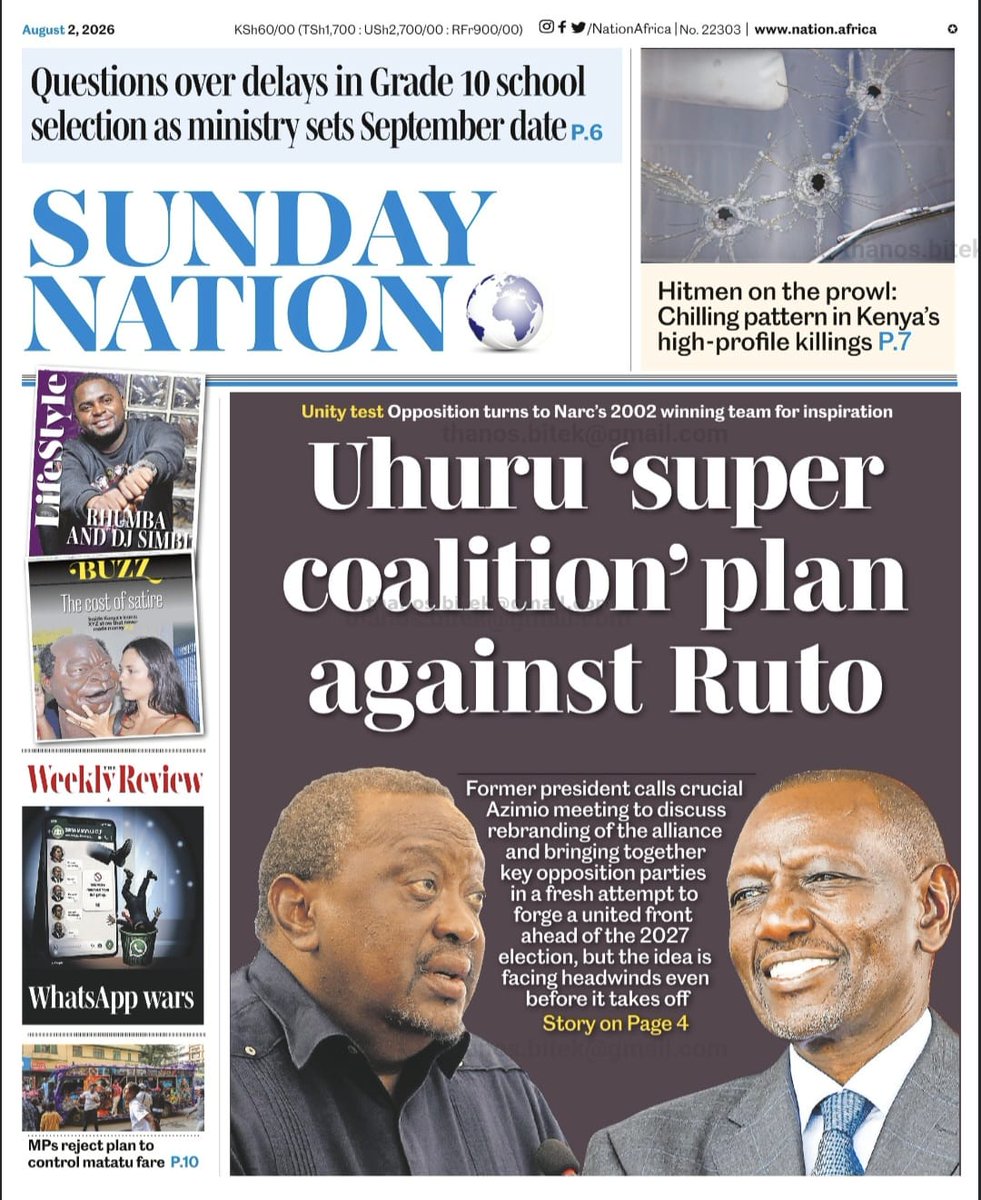 NaekuMercy's tweet photo. Uhuru was chased like a dog in 2022 by Kenyans for Presiding one of the Worst Economic disasters by plunging Kenya deep into the Debt hole. Now he is pulling strings of his Puppets..Kalonzo, Matiangi and Sifuna to Grab Power through the backdoor. 
Every Kenyan Must reject this Nonsense!