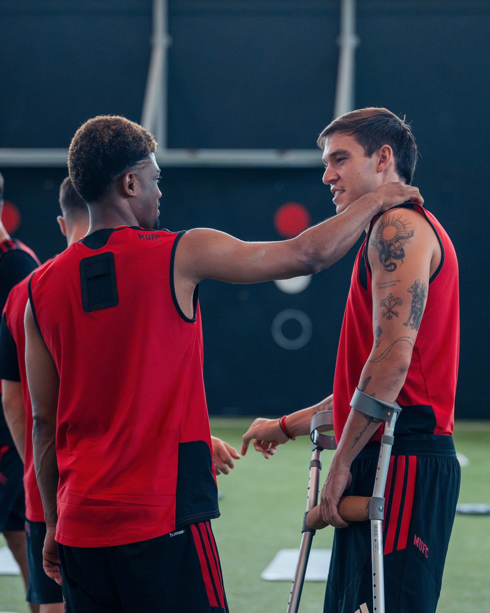 utdreport's tweet photo. Manuel Ugarte via Ig: “Recovery. Rebuild. Rise” https://t.co/by5fJ2KQoC