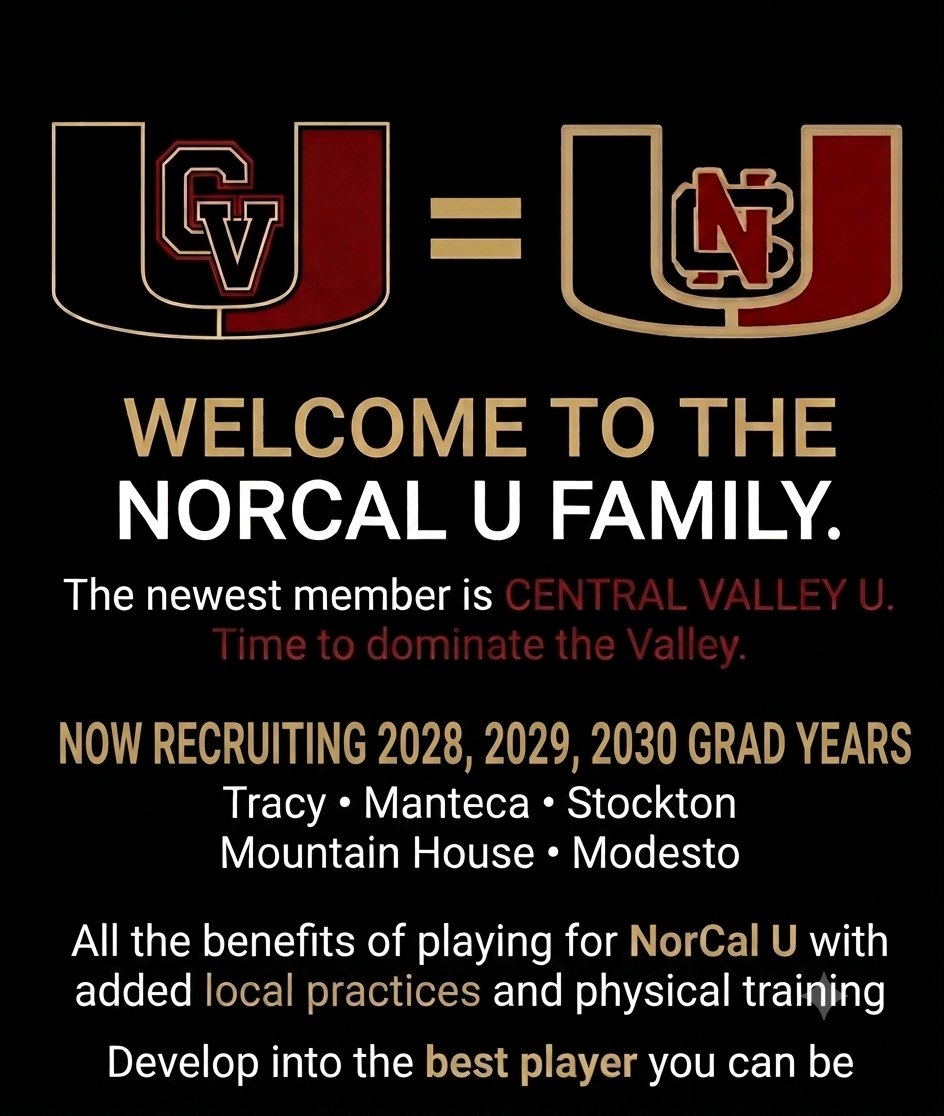 NorCalBaseball's tweet photo. Excited to Announce our newest group Central Valley U to join the @NorCalBaseball @NorCalu1 @norcalaces @norcaluevo family. Looking for players who want to be part of the best. Click below for tryout sign ups for fall and summer rosters https://t.co/tG4VhKfLEX https://t.co/t42vZqnURb