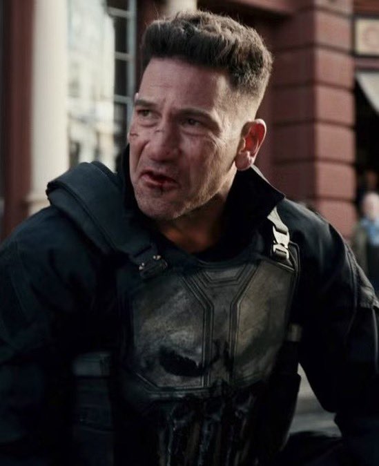 cosmic_marvel's tweet photo. Jon Bernthal on what he wants to see The Punisher do in the #MCU’s future:

“I want to see how Frank can serve. I want to see how Frank can honor the dead, how Frank can honor the people that he lost by serving, not just by avenging.”

(via https://t.co/bNIRXYnWyQ) https://t.co/2SKqPu24gw