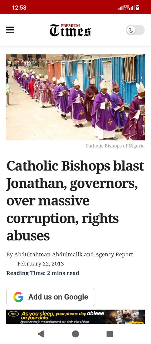 novieverest's tweet photo. Catholic Bishops to Goodluck Jonathan in 2013.
They have remained consistent no matter who is in power.
I wish other senior pastors remained consistent. https://t.co/WrZoEnNC2C