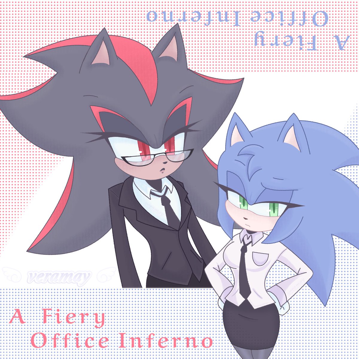 _veramay_'s tweet photo. A Fiery Office Inferno fanfic art

(Fanfic is pinned to my profile!)
#Sonadow #SonicTheHedghehog #ShadowTheHedgehog #Yuri #AO3 https://t.co/lXrcohgkG5