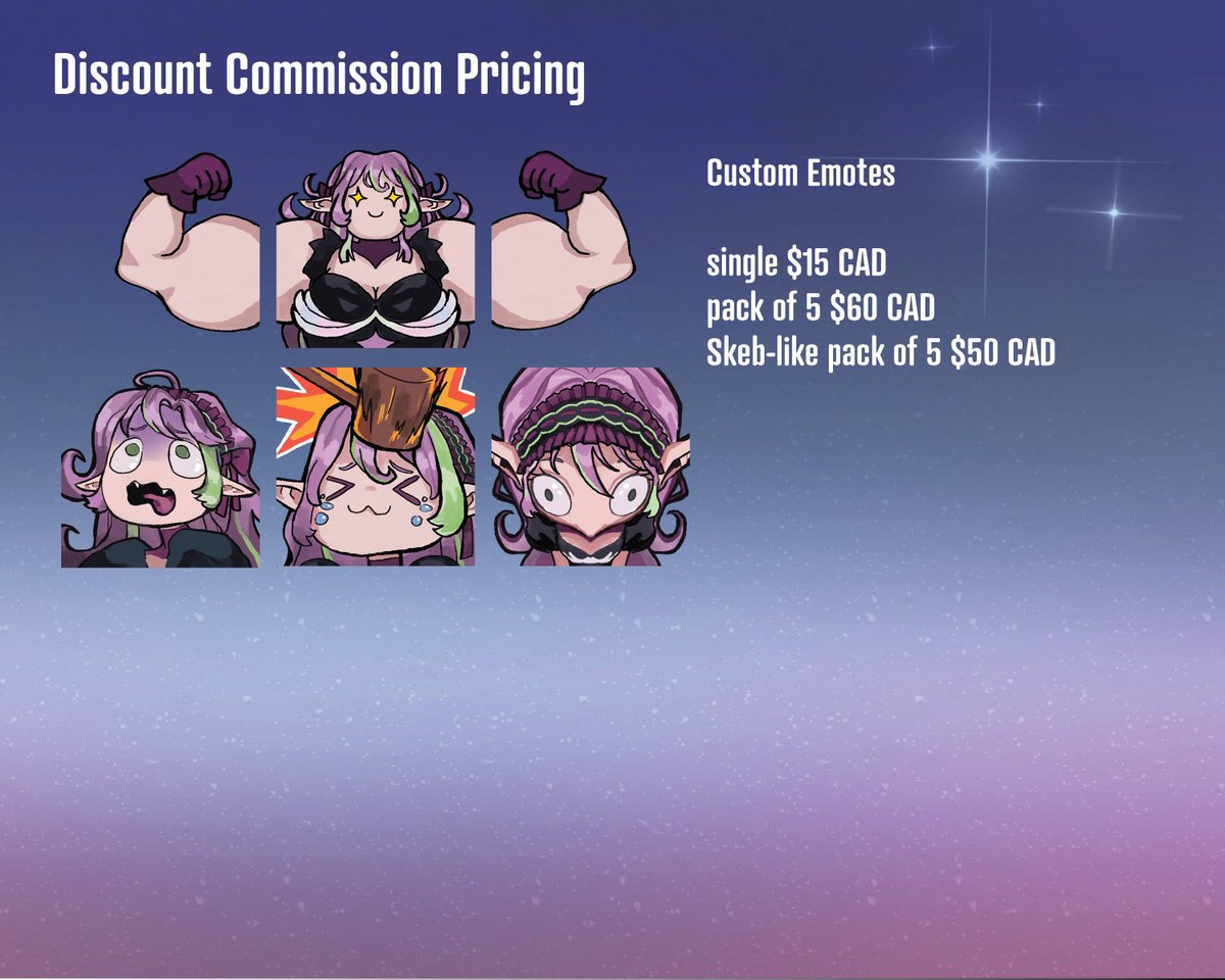 ClumsyLimette's tweet photo. Hii all! I was planning on keeping comms closed til after my 2.0 is finished, but my drawing tablet is finally dying on me after going strong for 11 years 🥹 so I'm opening some commission slots at a discount rate to help fund a replacement 🤧 https://t.co/U9No6jilSy