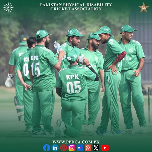 PPDCAOfficial's tweet photo. One Team. One Mission.
The KPK PD Cricket Team shares a moment of strategy and encouragement during the PD T-20 Quadrangular Cup 2024, proving that great performances begin with strong teamwork. Their unity, discipline, and passion continue to inspire the future of PD Cricket. https://t.co/dzXW4dvO5b