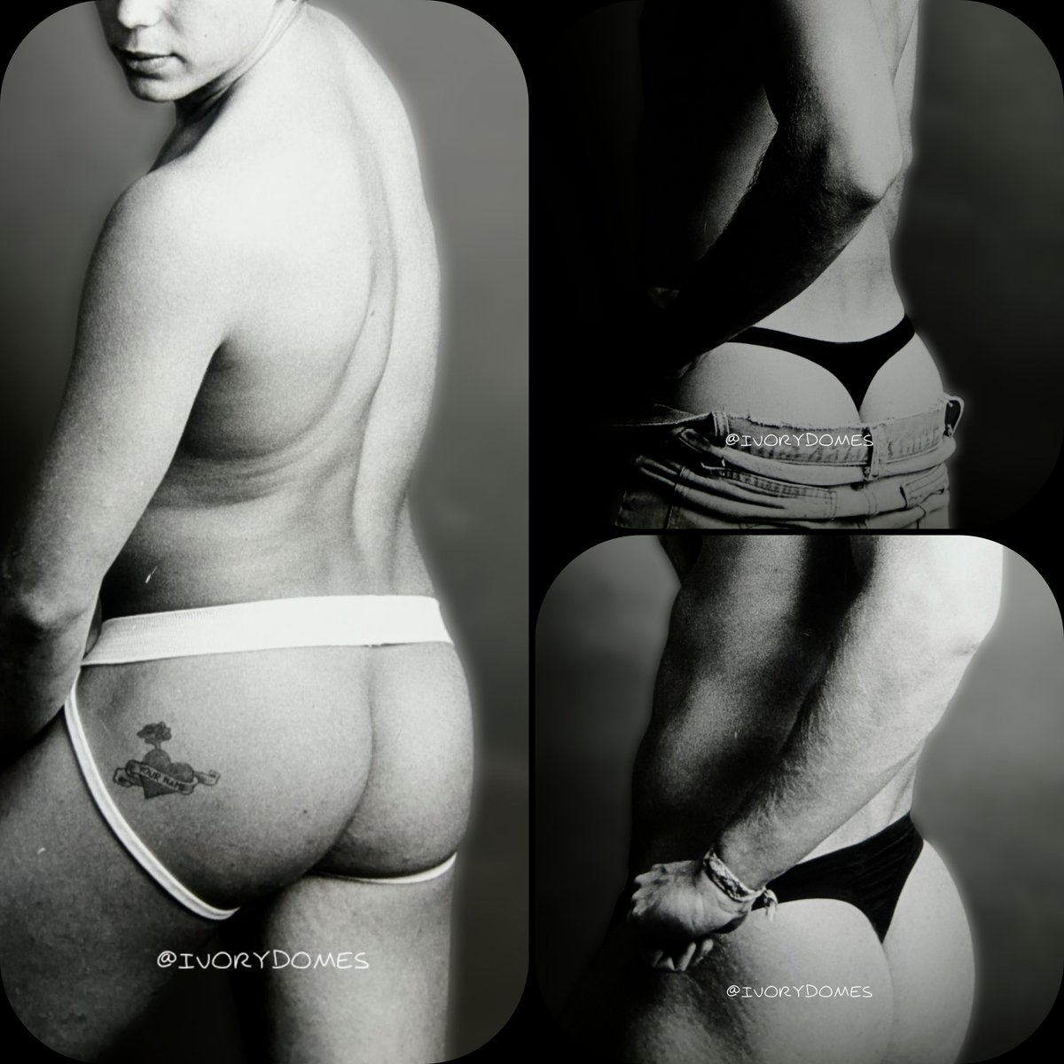 ivorydomes's tweet photo. Stripper butts ALL BLACKED
by Daddy. ๐
* (One at a time though)๐
#blackroom #maledancers #malestrippers #jockstrap #thongs #Michiganstrippers https://t.co/oCmQd9FJsq