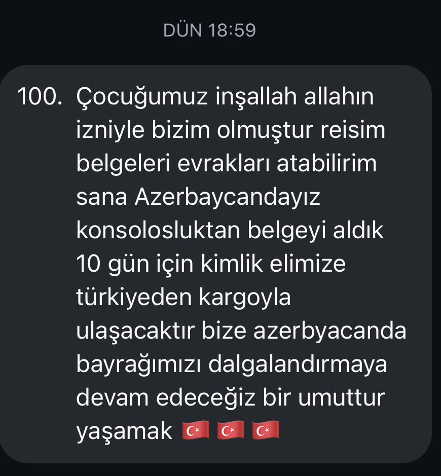 Harun_MFT25's tweet photo. Reis Sedat PEKER sevgisi 783.562 kilometrekareyi aştı.

Azerbaycan’da yaşayan bir vatandaş, çocuğuna Reisimiz Sayın Sedat PEKER’in ismini verdi. https://t.co/g0AN3a4d9L