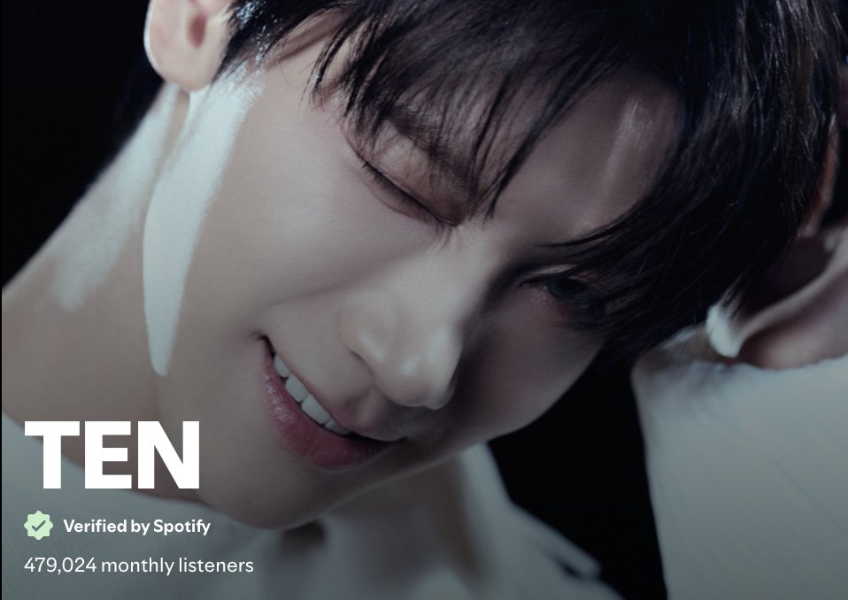tenlee_team's tweet photo. 260731 | Spotify Monthly Listeners #TEN_IfYouDontMeanIt
5th day

Unique listeners : 479,024 (🔺15,649) 🔥

#TEN_ถ้าไม่คิดอย่าทำให้คิด
#TEN #TENLEE #เตนล์ @TEN_offcl @illimnt https://t.co/587PY6gXPi