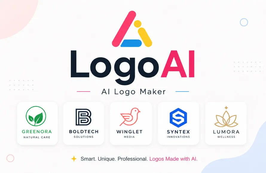 graphicdesignju's tweet photo. Top AI Logo Makers Generate Logo Ideas in Minutes (2026)
https://t.co/zVijLZ99nc
.
.
.
#AILogoMaker #AILogoDesign #LogoDesign #LogoGenerators #GraphicDesign #AITools #AIArt #DesignTools https://t.co/gkSQhynNMx