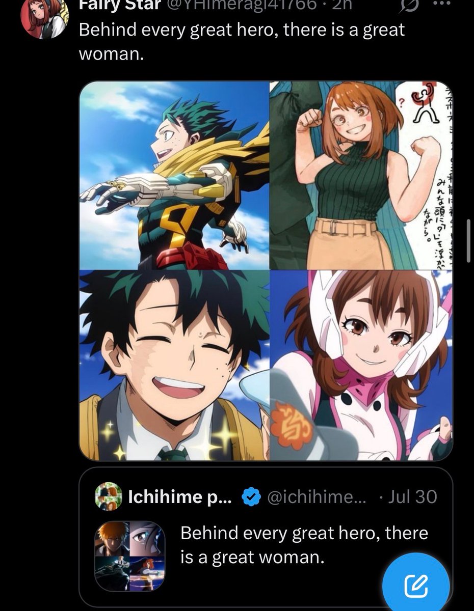 langabugg's tweet photo. i can’t lie this lowkey pisses me off because ochako is a great hero too 😭 like guys… https://t.co/VYXAwPI2dV
