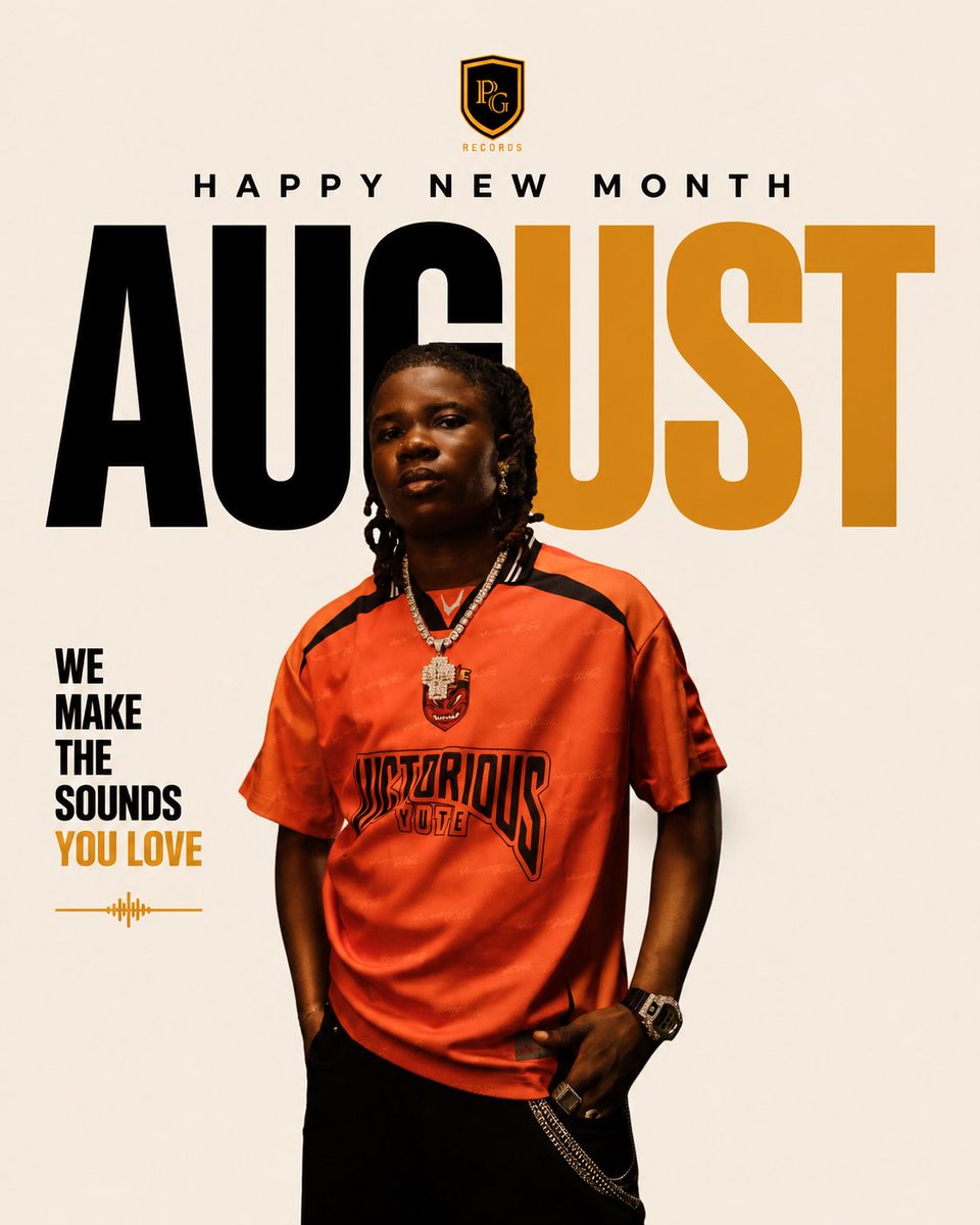 pgrecordent's tweet photo. August: New Beginnings 

We are creating tracks that you would love this August❤️
Have a month full of Love , Joy and Sounds that bring peace 

From PG Records Entertainment ✨

#newmonth #newsounds #viral #explore https://t.co/hcKk1FhaoJ
