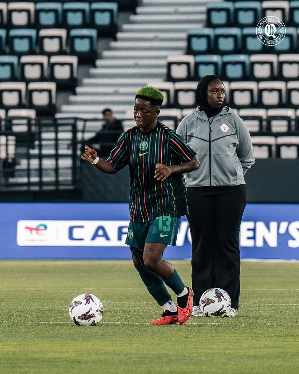 NGSuper_Falcons's tweet photo. Set For The Business Hour 

#NGAZAM | #SoarSuperFalcons | #WAFCON2026 https://t.co/9UzDzCbtJl