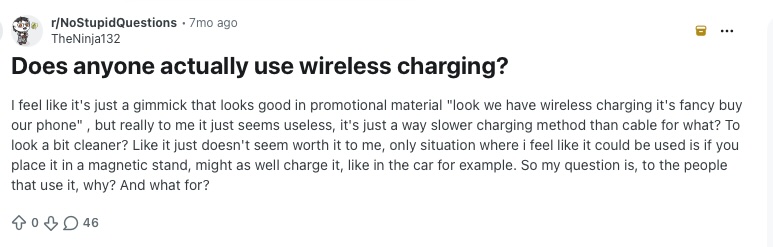 the1wpc's tweet photo. The answer is yes: millions of people throughout the world every day.  Why? Simple: convenience.

Qi2 wireless charging fits naturally into your routine. Instead of stopping to plug in, you simply place your compatible device on a charger and let it power up while you work, sleep, commute, or relax.

The best technology is the kind you barely have to think about.