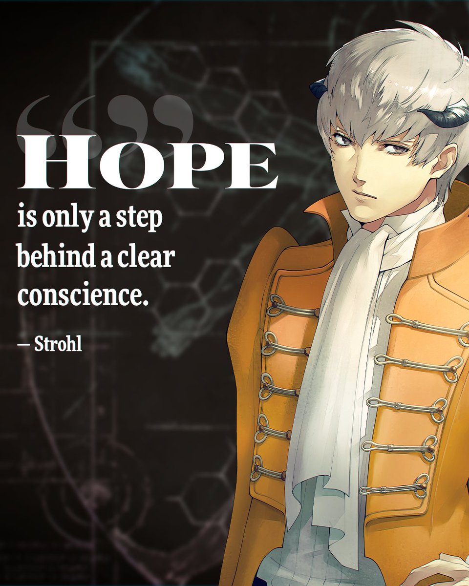 Atlus_West's tweet photo. “Anxiety is just a hope combined with a fear, don’t you think?”

Sharing some inspirational quotes from Metaphor: ReFantazio’s Gallica, Heismay, and Strohl to help you through the week ✨ https://t.co/PJhyrQunHU