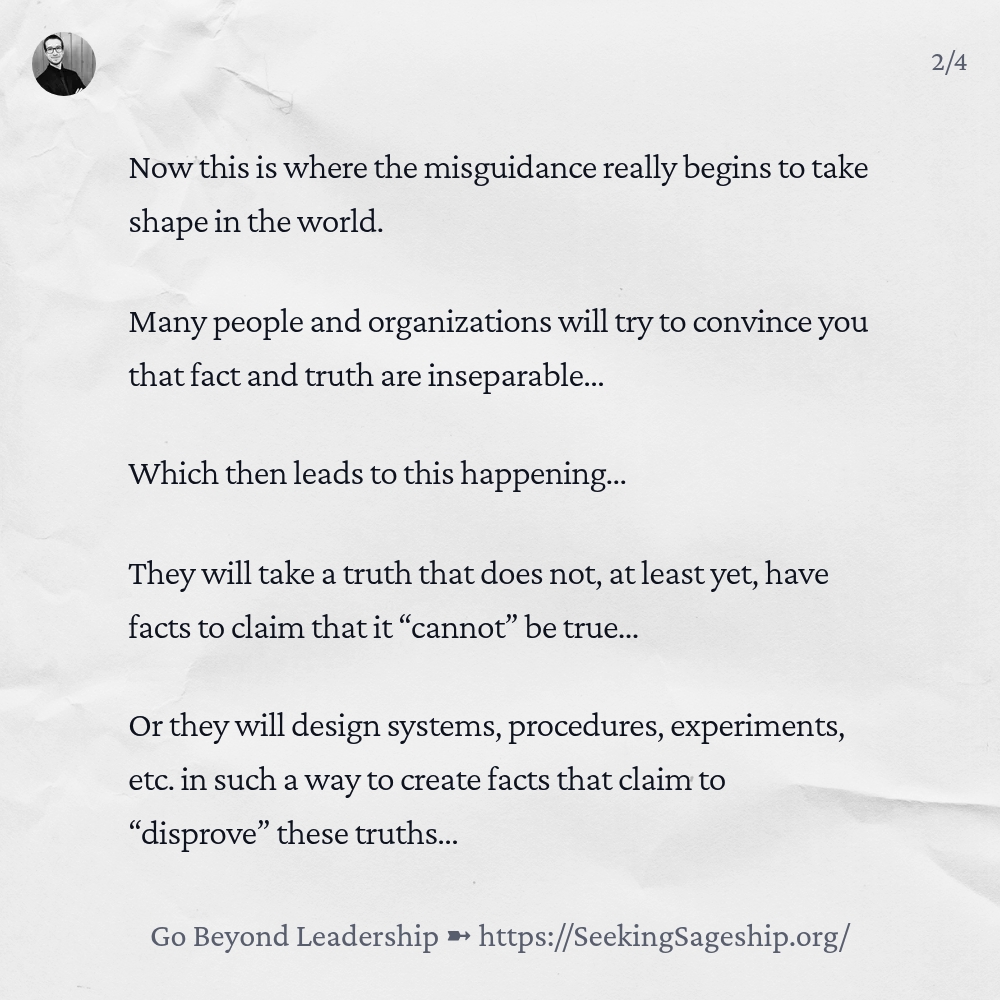 YourGuideCody's tweet photo. From Yesterday's Article: Fact Or Truth? Understanding How These Are Not The Same And How Information Can Be Easily Misleading
#Truth #Lies #Facts #Deception #Reality #Understanding #Potential #Goals #Growth #Sageship #Leadership #Psychology #Future https://t.co/F5cVJ1YupP