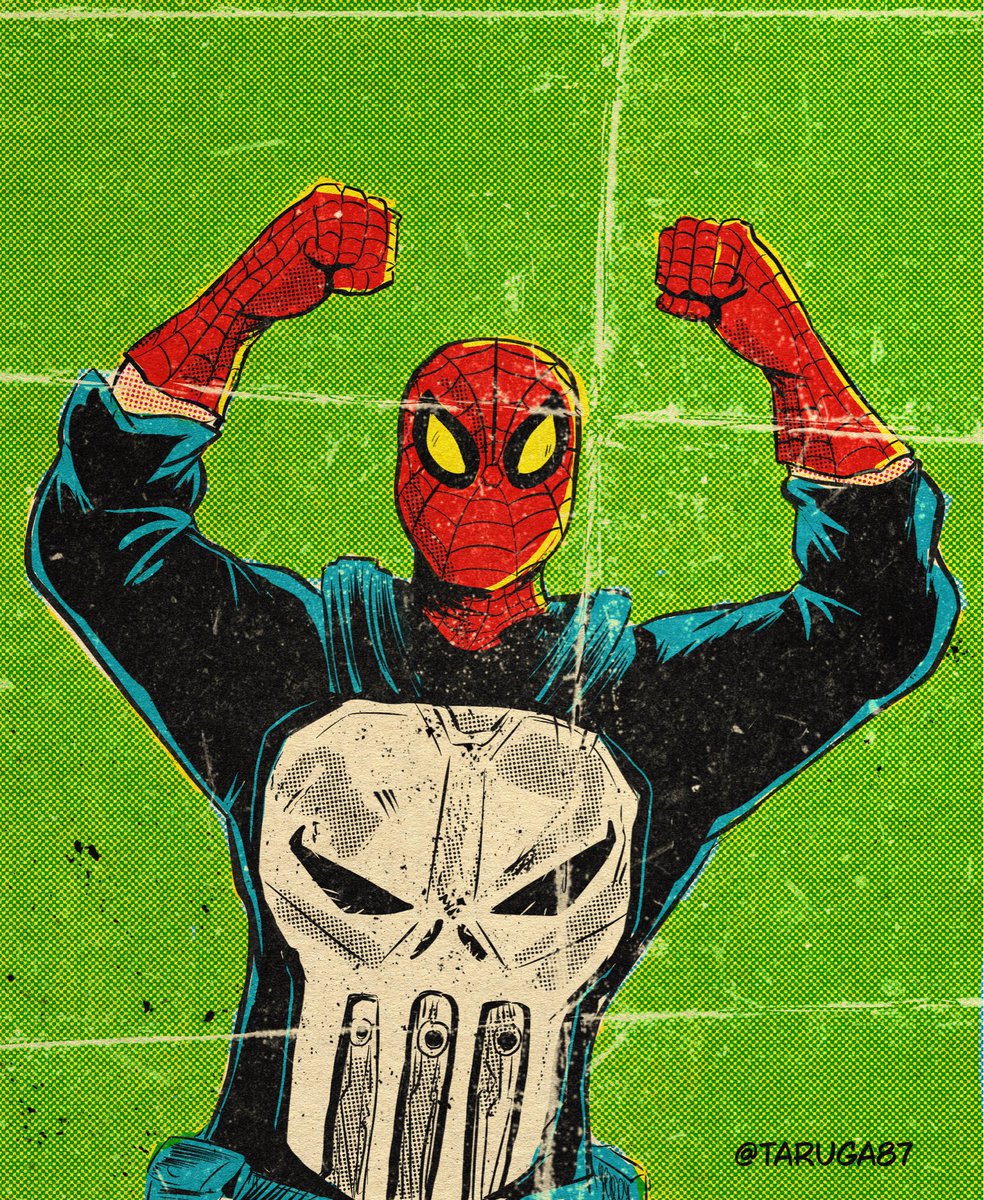 EngineerTaruga's tweet photo. Uh uh 🗣️🗣️
(Happy Spiderman day)

#spiderman #punisher https://t.co/c9lHLa9KZb
