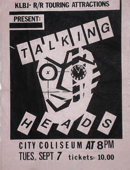 hairball1952's tweet photo. gotta love Talking Heads concert posters https://t.co/tqjgZ51T82