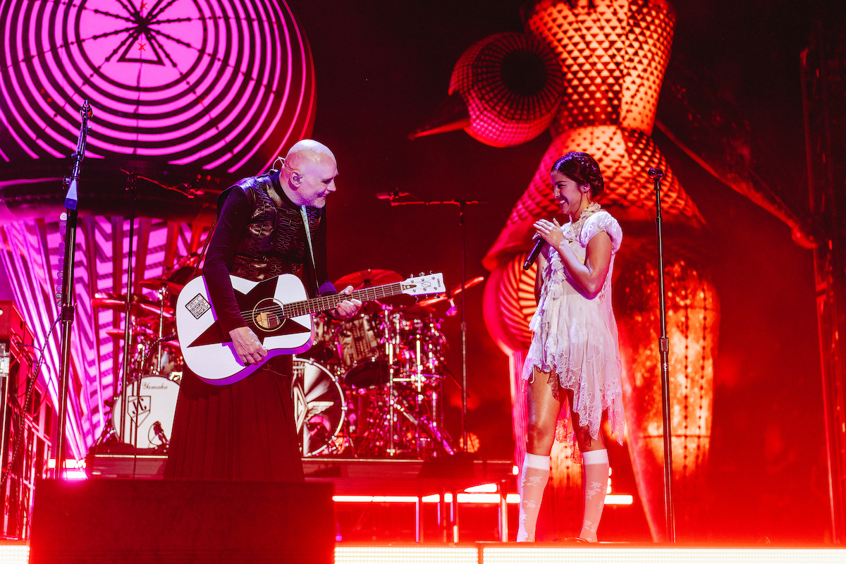 lollapalooza's tweet photo. You had to be there 🤘 @SmashingPumpkin https://t.co/WnClneJFyv