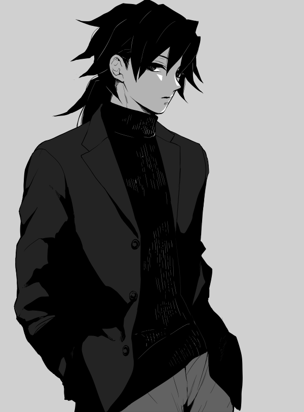 sinba_'s tweet photo. 私服義勇さん https://t.co/AAO0dEjXR2