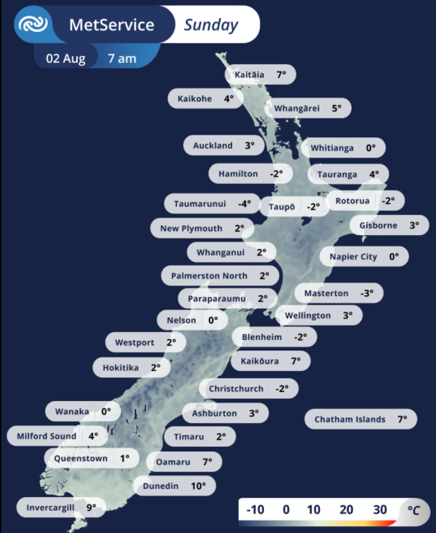MetService NZ tweet media