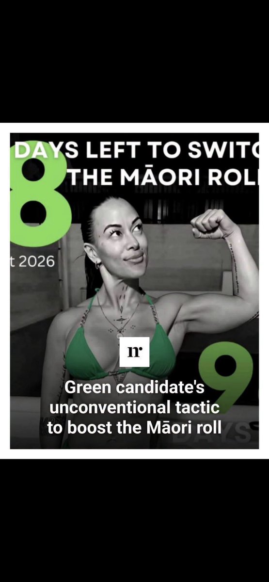 HareteHip's tweet photo. Switch off? 
Vote Green Bikini Party?
Scanty or subliminal? 

#PartyVoteNZFirst 

Authorised by HHipangoBrownlie
NZFirst candidate Whanganui https://t.co/NlxNAyuv66