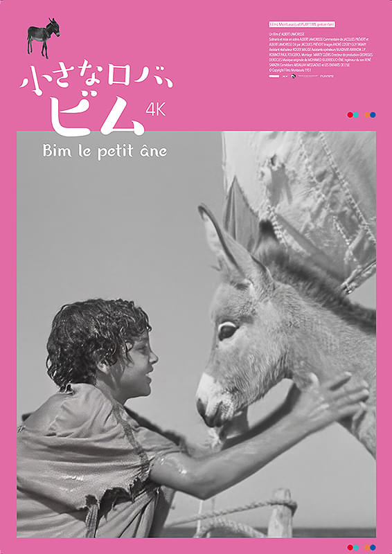 yamossyu's tweet photo. #映画「#小さなロバビム」68点
監督&amp;脚本:#アルベール・ラモリス。語り:#ジャック・プレベール。1951年･仏･54分。今年322本目。子供がロバを飼う時代/ビムは美ロバで貧アブダラが飼主/領主息子メサウドはビムに一目惚れし奪い取るが虐めてばかり/アブダラは領主の屋敷に忍び込むが見つかり牢に入る。 https://t.co/J0SZVaEFgA
