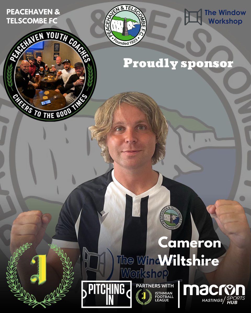 PT_FC's tweet photo. ⚫️⚪️ Huge thanks to Peacehaven Youth Coaches for the Sponsor of @CamWiltshire for the coming season 😍🐐👏⚫️⚪️ https://t.co/0y0BAeL88B