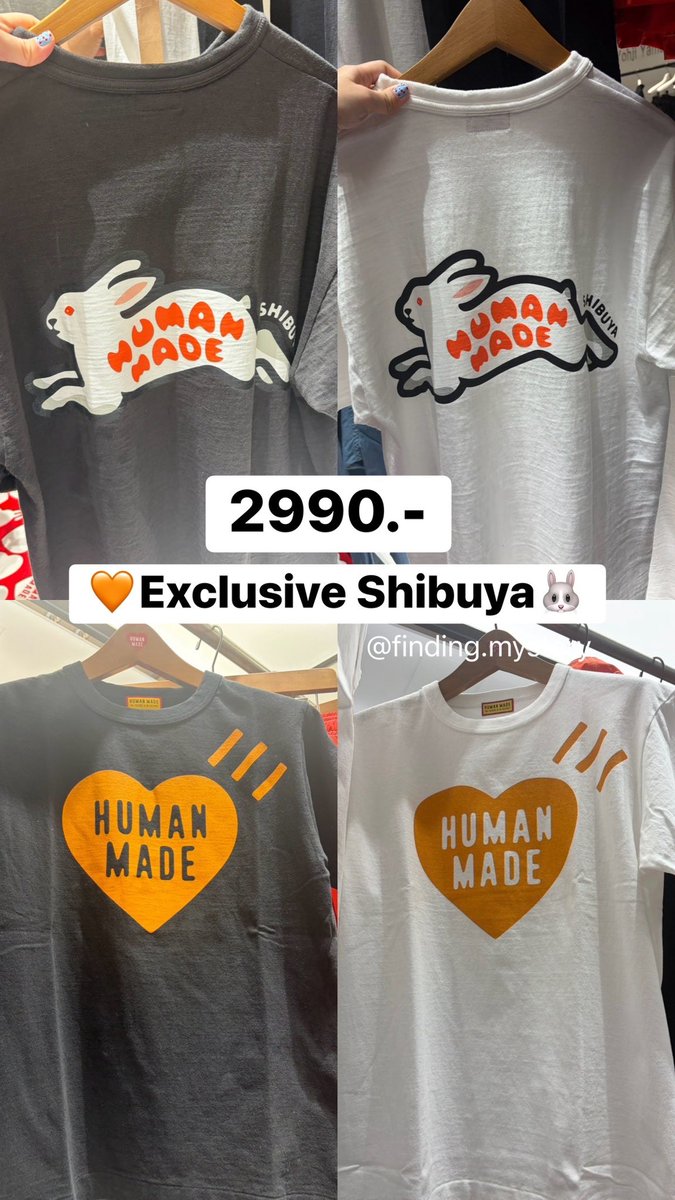 findingmysteryy's tweet photo. 🇯🇵 HUMAN MADE Exclusive Tokyo
ของลิมิเต็ดที่มีเฉพาะสโตร์ในโตเกียวเท่านั้น ✨
🐰Shibuya กระต่าย
❌ปิดรับออเดอร์วันที่ 3/8 นี้นะคะ

สนใจ dm/line https://t.co/3BkF8uYqbO
#findingmystery #รับหิ้วญี่ปุ่น #humanmade #เสื้อสตรีท #เสื้อแฟชั่น https://t.co/HmN26uAwSF