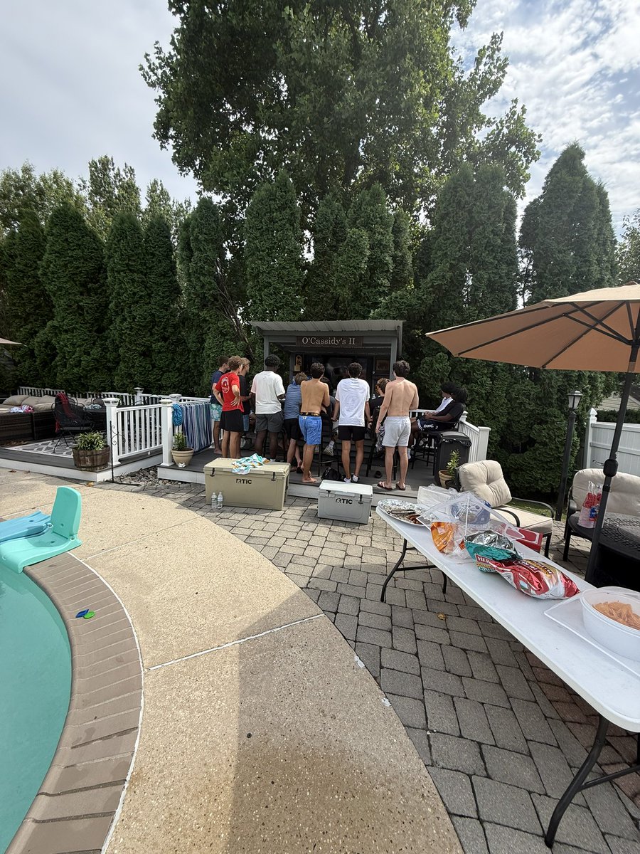 CherokeeBBall's tweet photo. Over 50 burgers and 24 hot dogs later… I think it’s safe to say the Cherokee boys can eat! 😂🍔🌭

Another End of Summer BBQ in the books and another great day for our program. As we officially close the door on our summer workouts and start turning our attention toward the fall and the upcoming season, days like today are a reminder that building a basketball program is about so much more than what happens between the lines.

It was great seeing the guys together away from the court hanging out, laughing, eating, and even spending part of the day watching old Cherokee basketball games. There’s something special about watching the current players learn about the teams and players who came before them and understand the tradition they are now responsible for carrying forward.

That’s what Cherokee Basketball culture is all about. Every player who has put on the uniform has helped build something, and every new group has the responsibility to continue it. The relationships, pride, accountability, competitiveness, and commitment to each other are what make a program strong.

Summer workouts are officially complete. A lot of work was put in, a lot of growth took place, and now we move into the next phase.

The Cherokee Basketball program is strong, our culture continues to grow, and we’re excited about what’s ahead.

WE > ME. The Standard continues.