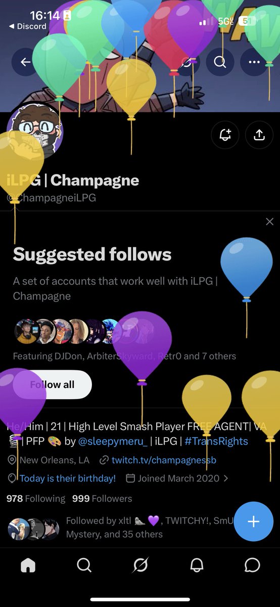 ItsCinn_SSB's tweet photo. @ChampagneiLPG Happy birthday GOAT https://t.co/ChVOToAjBw