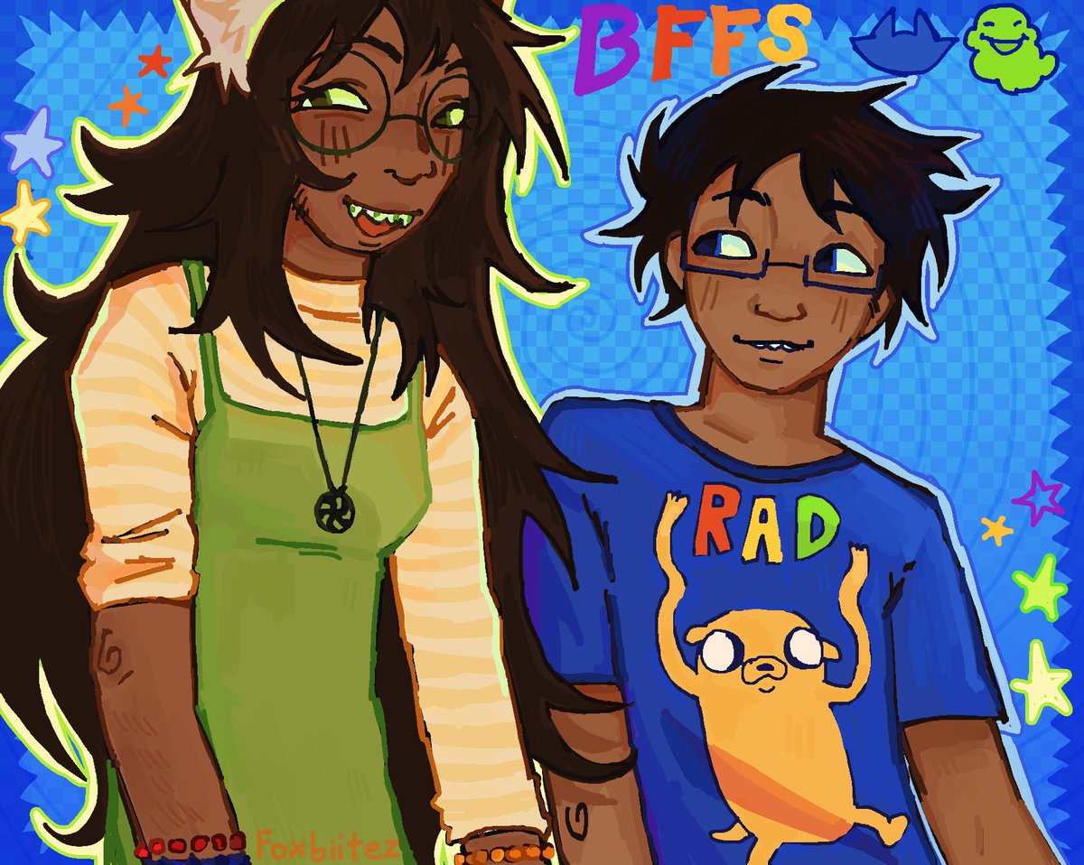 foxbiitez's tweet photo. eu qdo minha melhor amiga era na vdd minha irmã esse tempo todo #homestuck #jadeharley https://t.co/Uj0qWEBiUG