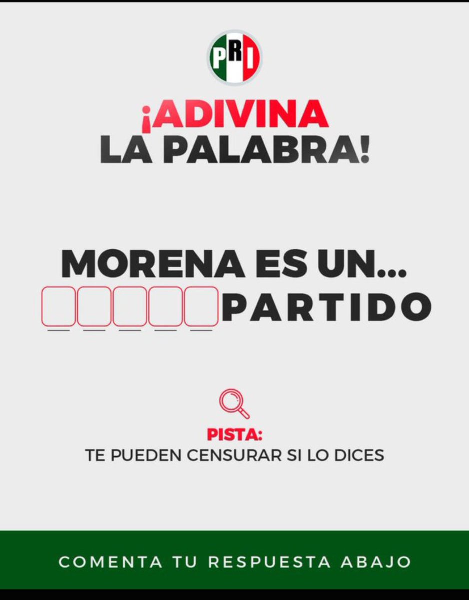 7venlucadi's tweet photo. Ni los Morenistas se acuerdan que Sheinbaum encarceló a Ernesto Ruffo para distraer a la oposición.
Lo curioso es que todos incluida ella no se quitan de la mente que Morena es un #NarcoPartido.
¿Alguien lo puede negar?
😎😎😎 https://t.co/LIbrSXj2oD